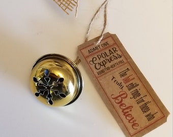 for sale online Believe Polar Express Bell Ornament by Roman Inc