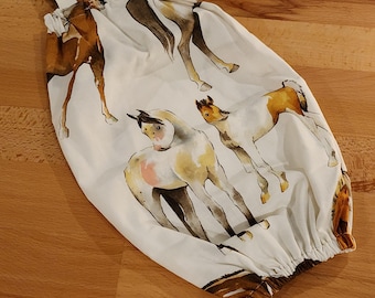 Horse Plastic Bag Holder / Kitchen Storage / grocery Bag Holder / Kitchen Decor / Pantry Organization / saddle Holder