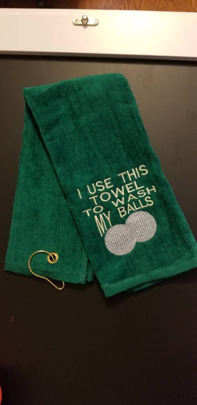 I Use This Towel to Wash My Balls / Golf Towel / Game Towel / Etsy