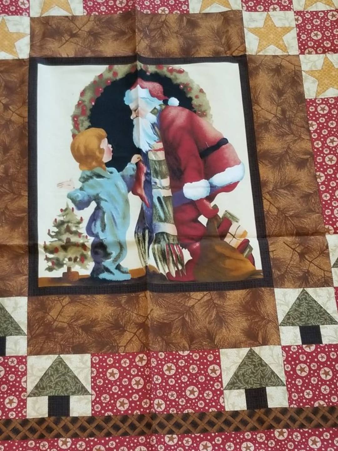 Cover Story by Thimbleberries 2007 RJR Fabrics / Christmas Etsy