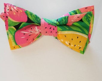 Large Baby Boutique Bow / Headband / Watermelon Toddler Headband with large Bow / Double Bow Headband / Photo Prop