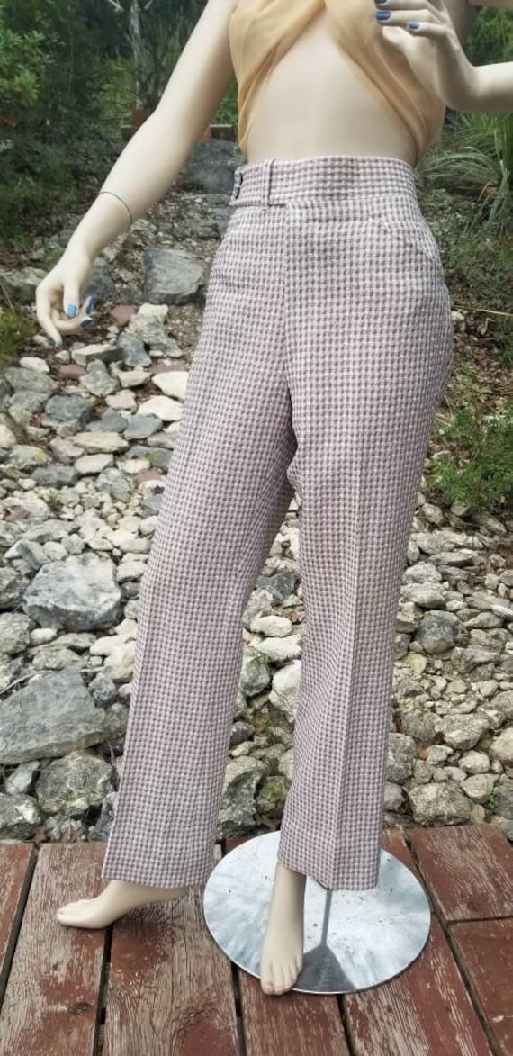 Vintage Neiman-Marcus Seersucker Slacks / 1940's 1