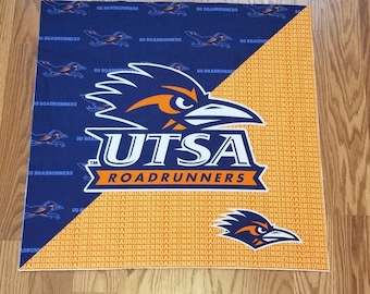 UTSA Fabric Square / Handkerchief / Unfinished Fabric