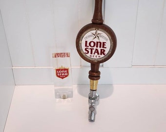 Vintage Lone Star Beer Tap Handles / Mancave Collection / Replacements / Lone Star Beer