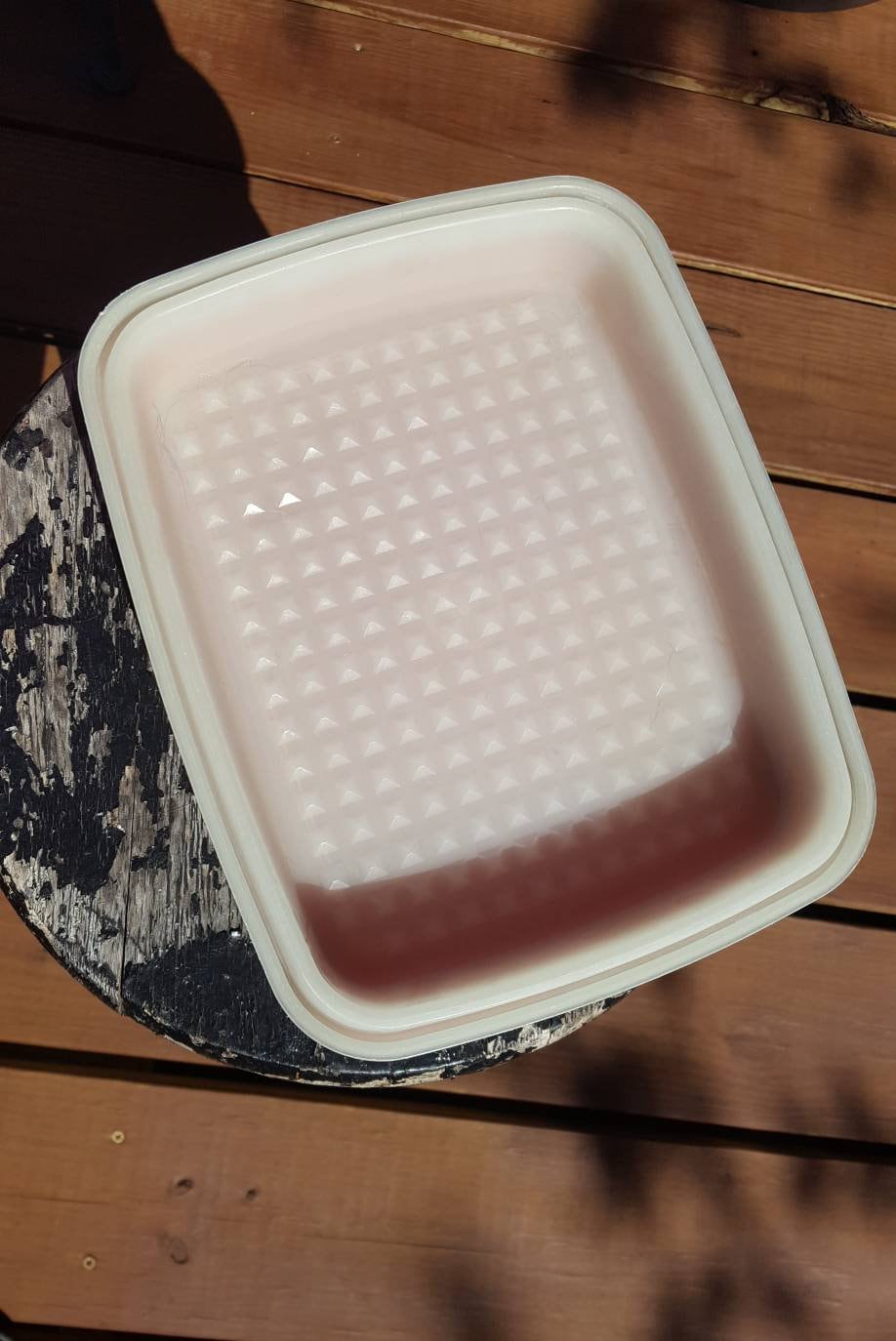 Vintage Tupperware 1518 1519 Red Paprika Marinade Container Storage Dish  Lid