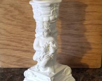 Cherub Candlestick Holder Blank / Valentines / Candle holder / ceramic blanks