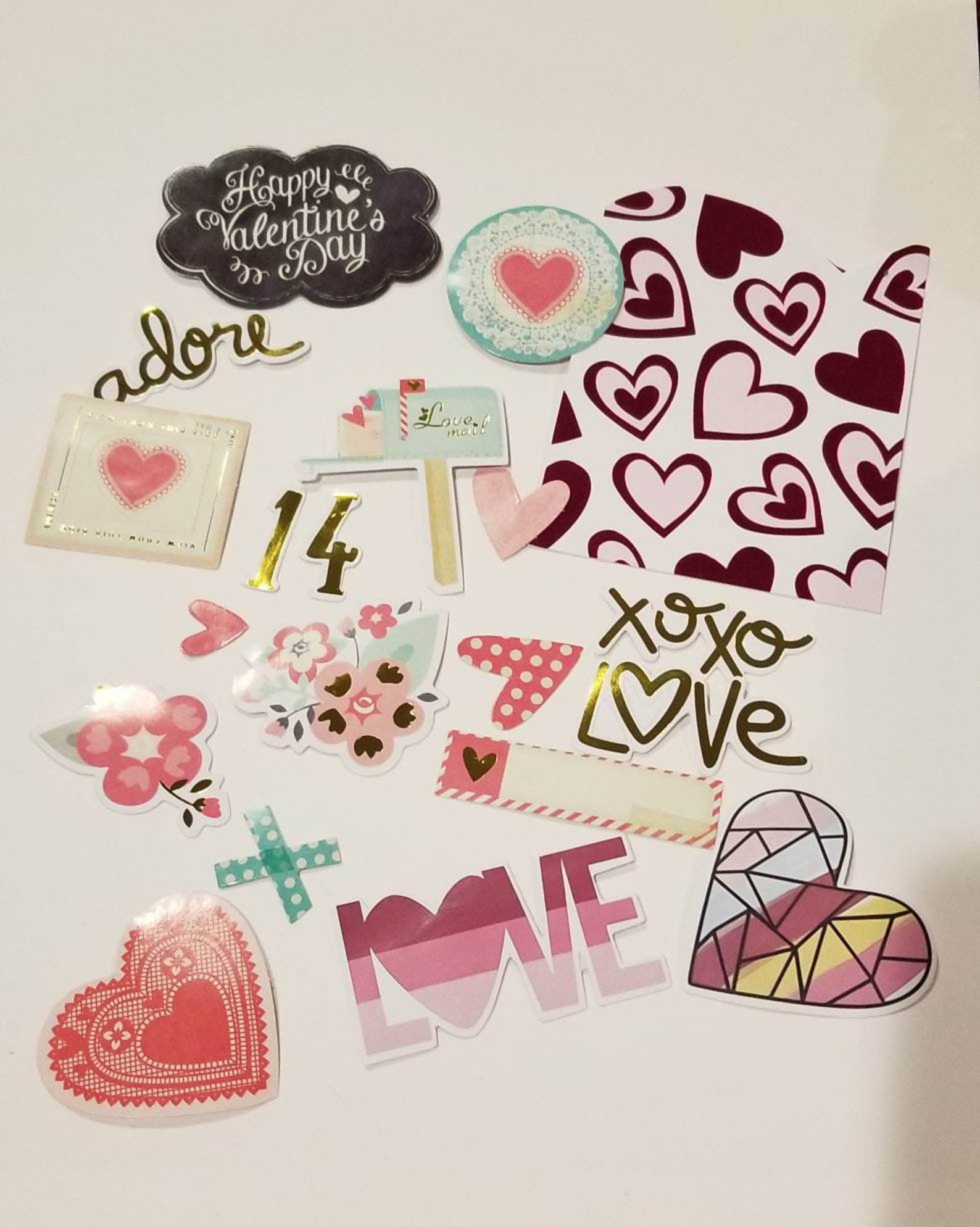 RV Die Cuts / Junk Journal Fillers / Pocket Fillers / Paper / Etsy