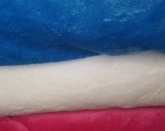 Heavenly Plush Fleece / Double Sided Soft Fleece by the yard / Blanket