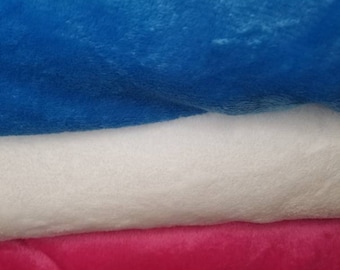 Heavenly Plush Fleece / Double Sided Soft Fleece by the yard / Blanket