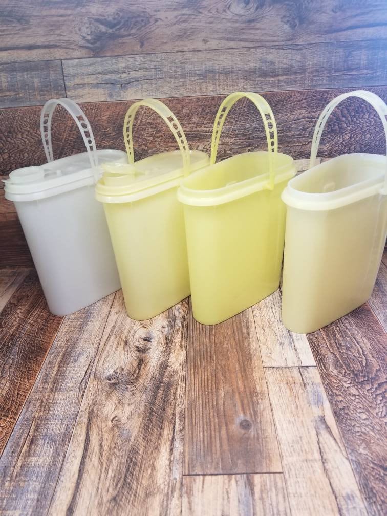 Vintage Tupperware 2 Qt Beverage Container or Pitcher, Handle CHOICE,  Sheer, 587 Milk, Juice, Drink Jug, Retro Kitchen, Lemonade,serving 