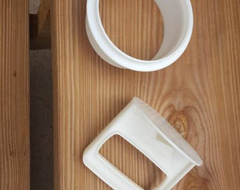 Vintage Tupperware Press,  Hamburger Patty Press, Cookie Press, Helpful Kitchen Gadgets