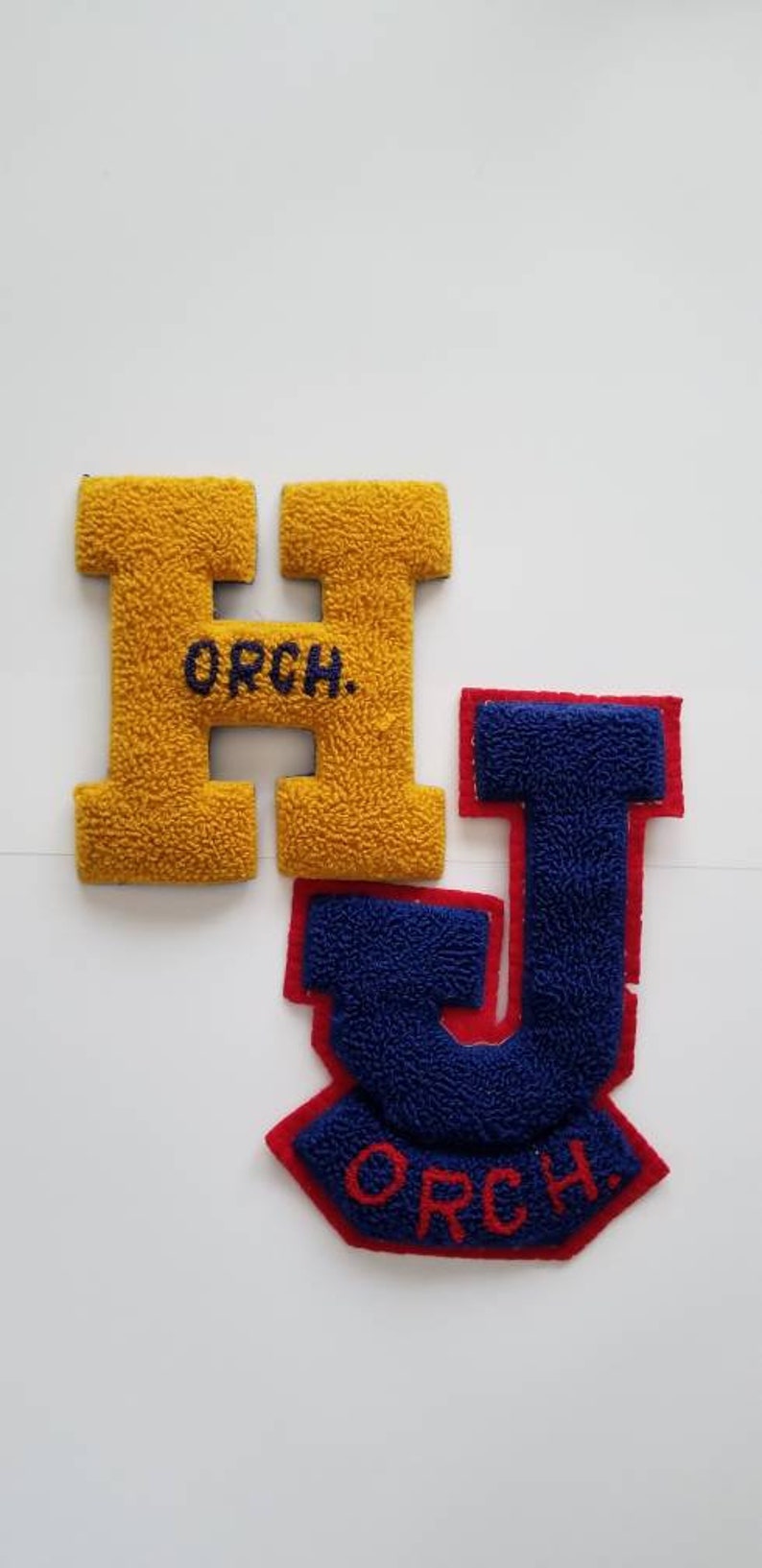 Vintage Letterman Patch /orchestra Letterman Sew on Patch / Etsy