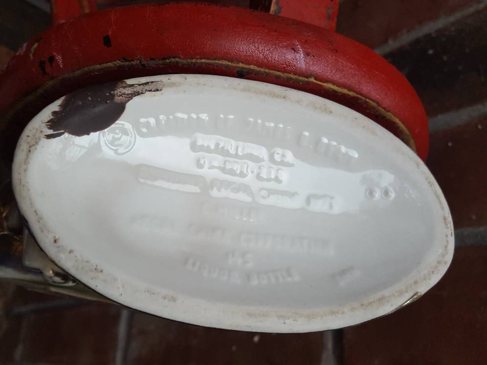 Vintage Jim Beam Are You A Turtle Whiskey Decanter, Bar Decor, Man Cave Jug, How Sweet It Is