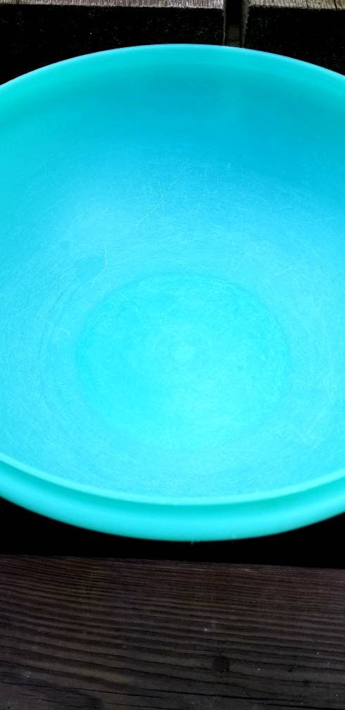 1 Vintage Tupperware Thatsa Bowl 12 Cup 2677 W/ Braille Measure