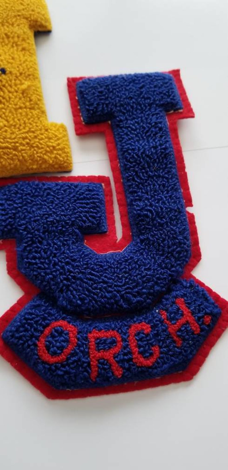 Vintage Letterman Patch /orchestra Letterman Sew on Patch / Etsy
