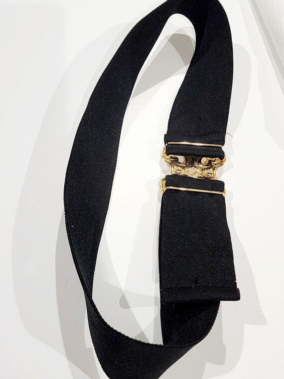 Vintage Motion East Stretch Belt / Statement Belt Buckle - Etsy display picture 1