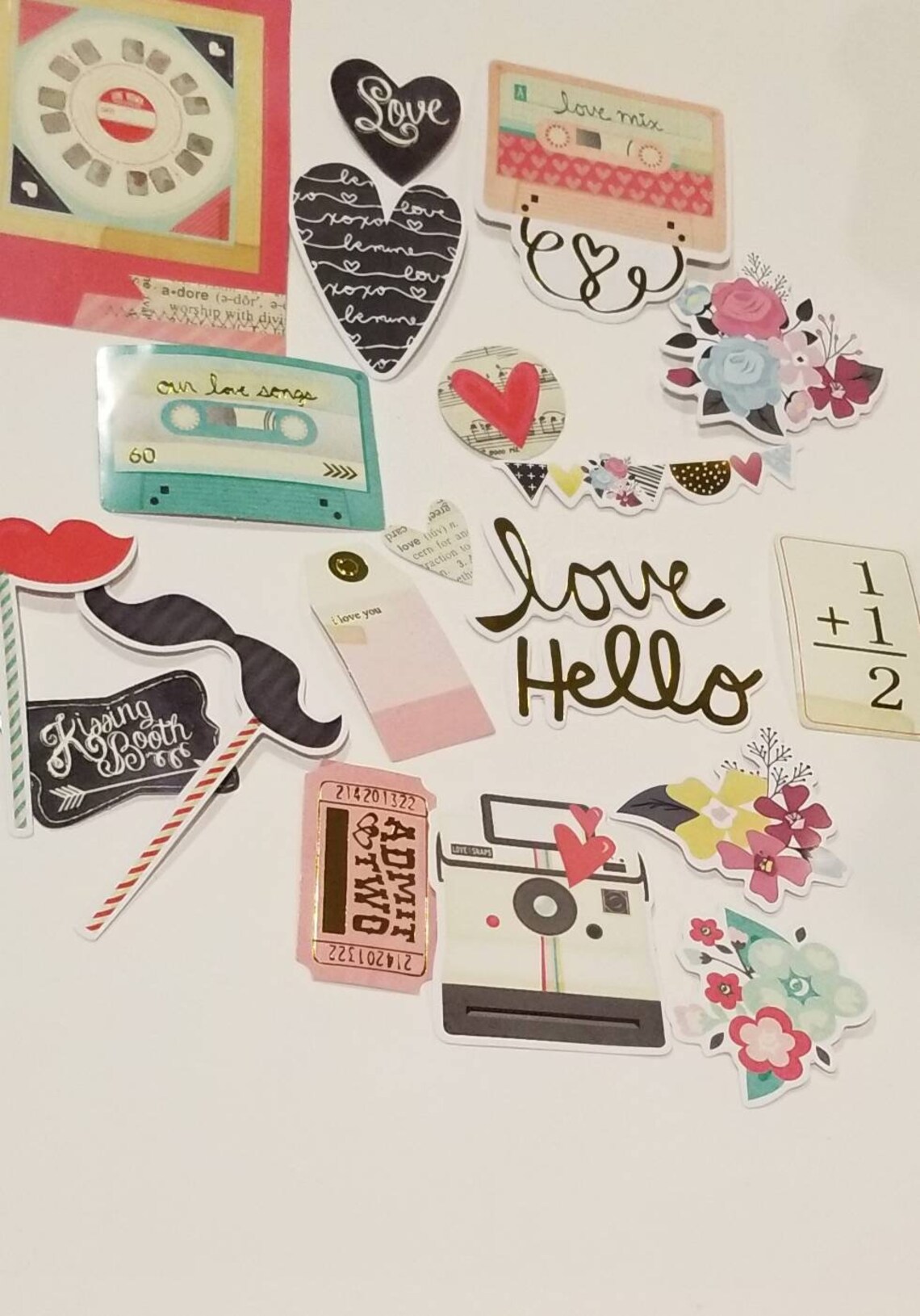 RV Die Cuts / Junk Journal Fillers / Pocket Fillers / Paper / Etsy