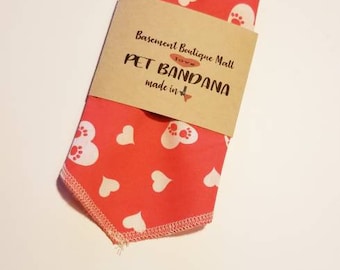 Valentine's Day Pet Bandana