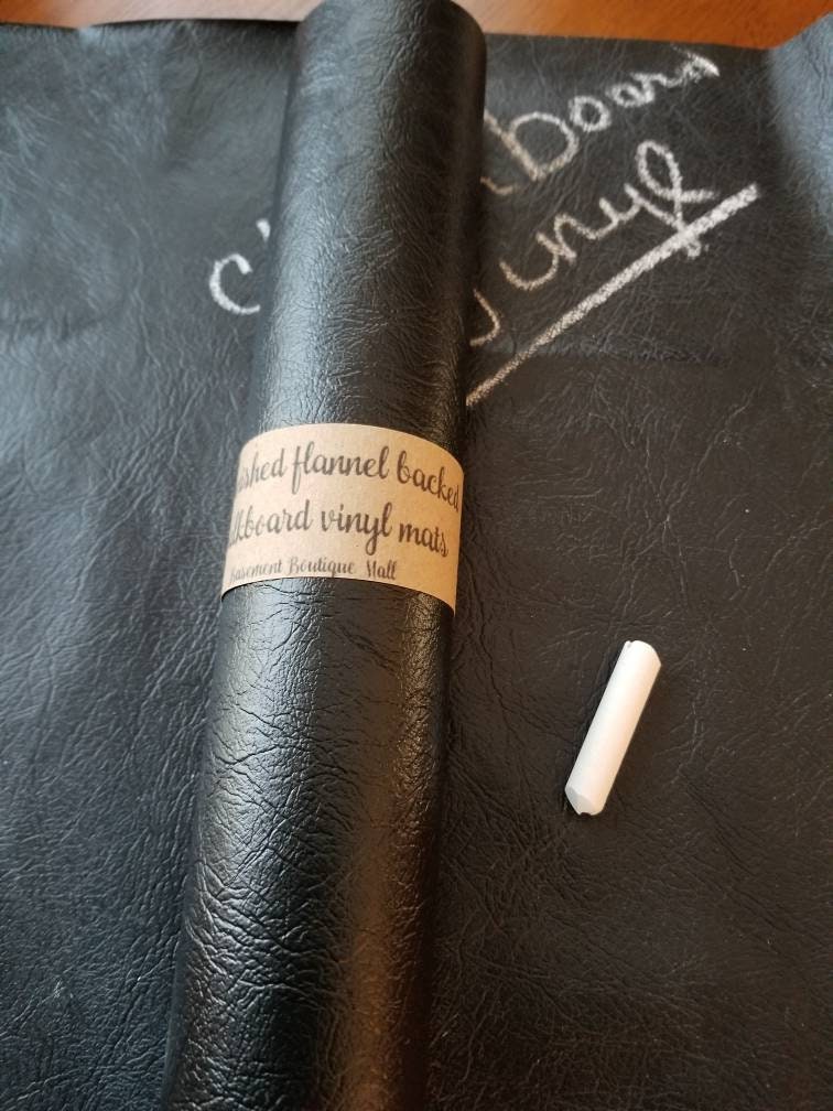 Chalkboard Mats / DIY Craft Mats / unfinished Vinyl Mats / Party Decor