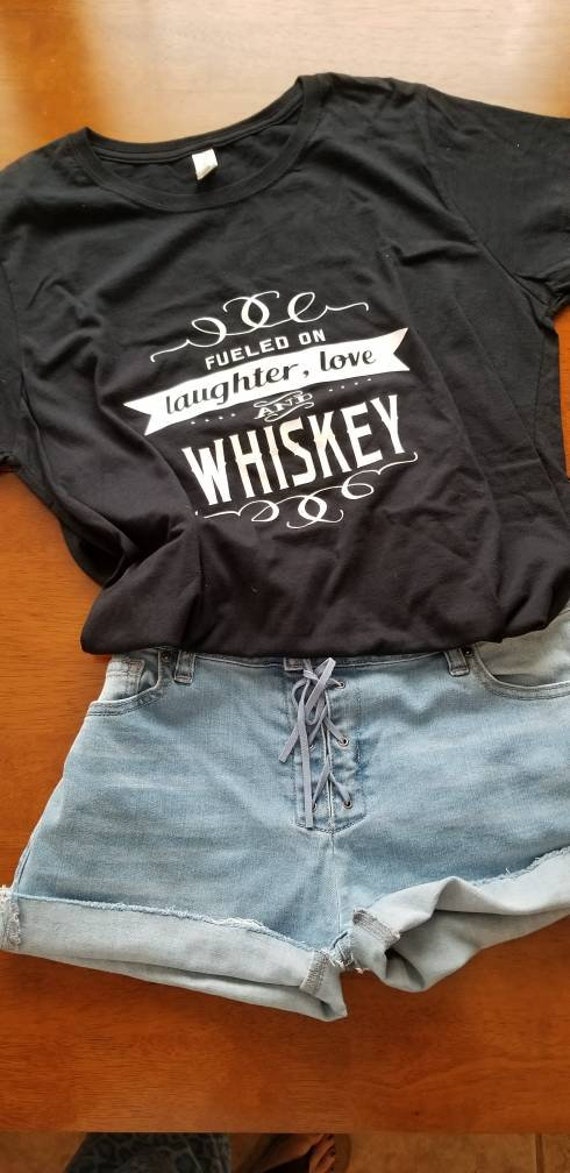 Whiskey Girl Tshirt / Whiskey V Neck Tshirt / Bar Shirt / Etsy