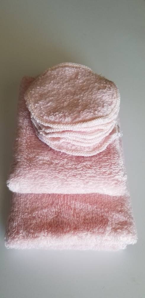 Facial Beauty Towel Set / Makeup towel / Facial Rounds / Face Towel ...