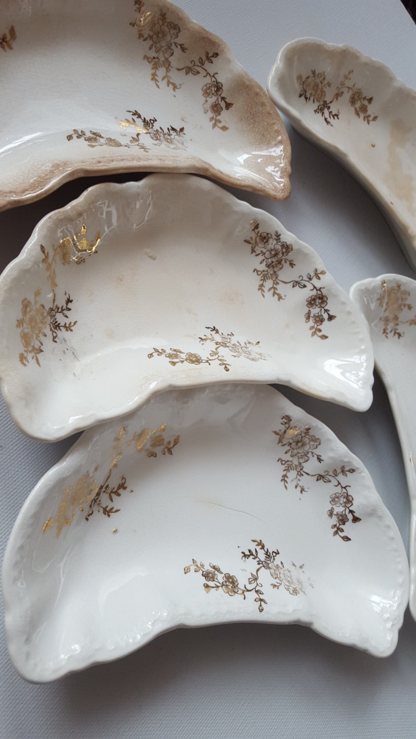 Vintage Bone Dish China Homer Laughlin Early 1900 s 5 Piece vintage-bone-dish-china-homer-laughlin-early-1900-s-5-piece