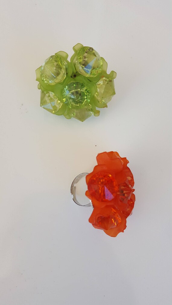 Statement Ring / Large Cocktail Ring / Adjustable… - image 1