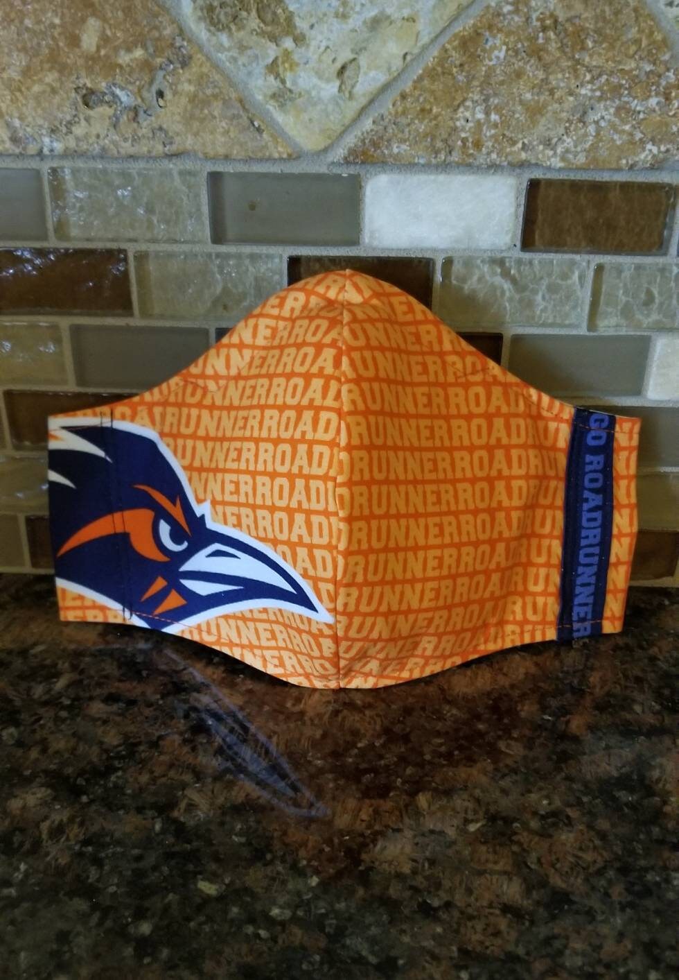 UTSA Face Mask / Roadrunner Face Mask /  Handmade Face Covering / UTS…