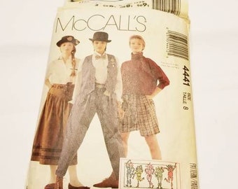 80's Pattern / McCalls 4441 / Palmetto's State of Mind Skirt / Shorts Vest Pattern