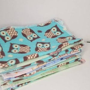 Cloth Diaper Wipes / Cloth Baby Wipes / Reusable Cloth Wipes / Family Cloth / Bidet / Washcloths / 24 Pack / Cleansing Cloths