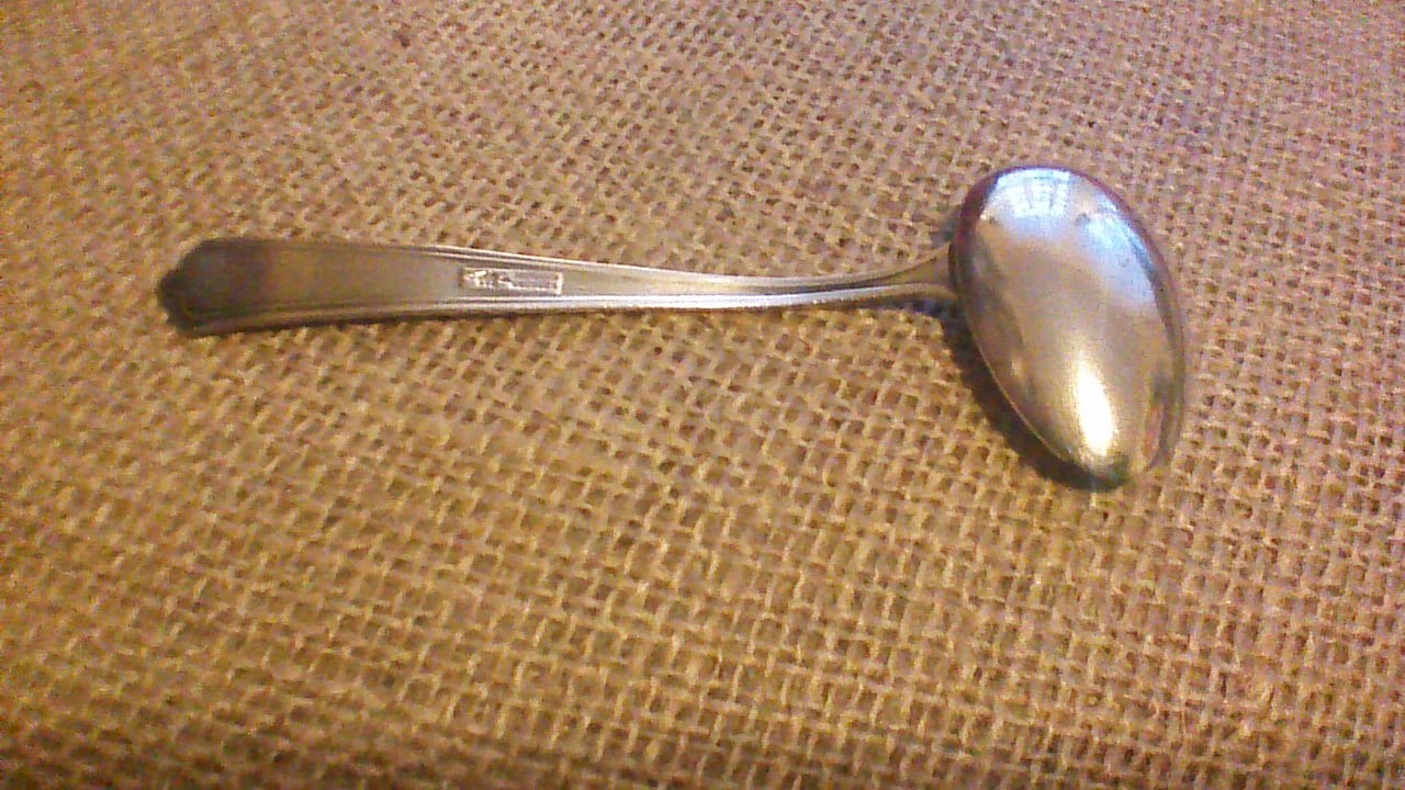 Vintage Silver Medicine Spoon by ster Sterling / Pharmaceutical