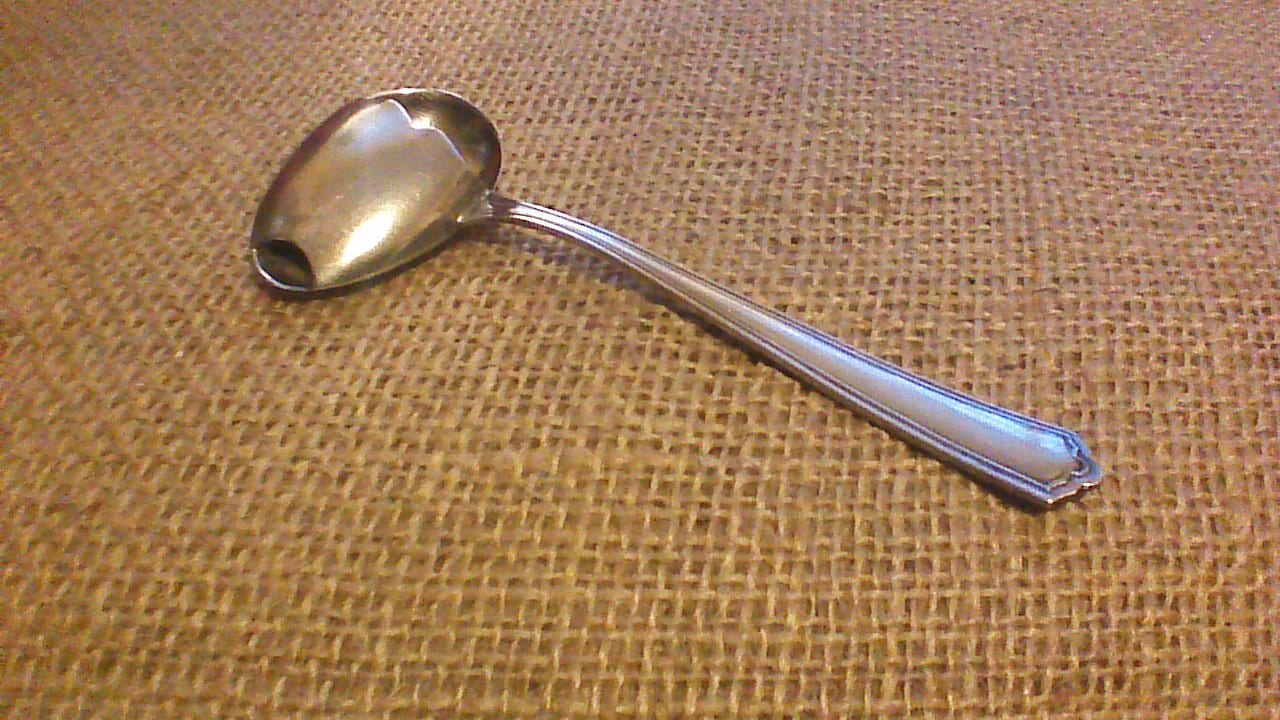 Vintage Silver Medicine Spoon by Webster Sterling / Pharmaceutical