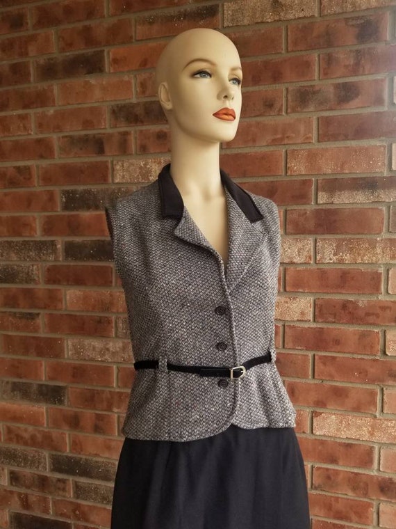 Vintage College Town Wool Vest