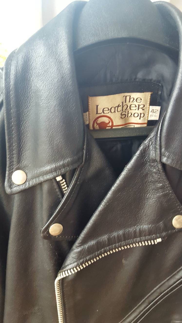 Vintage Leather Jacket / Sears Leather Jacket / The Leather Vintage Leather Jacket / Sears Leather Jacket / The Leather