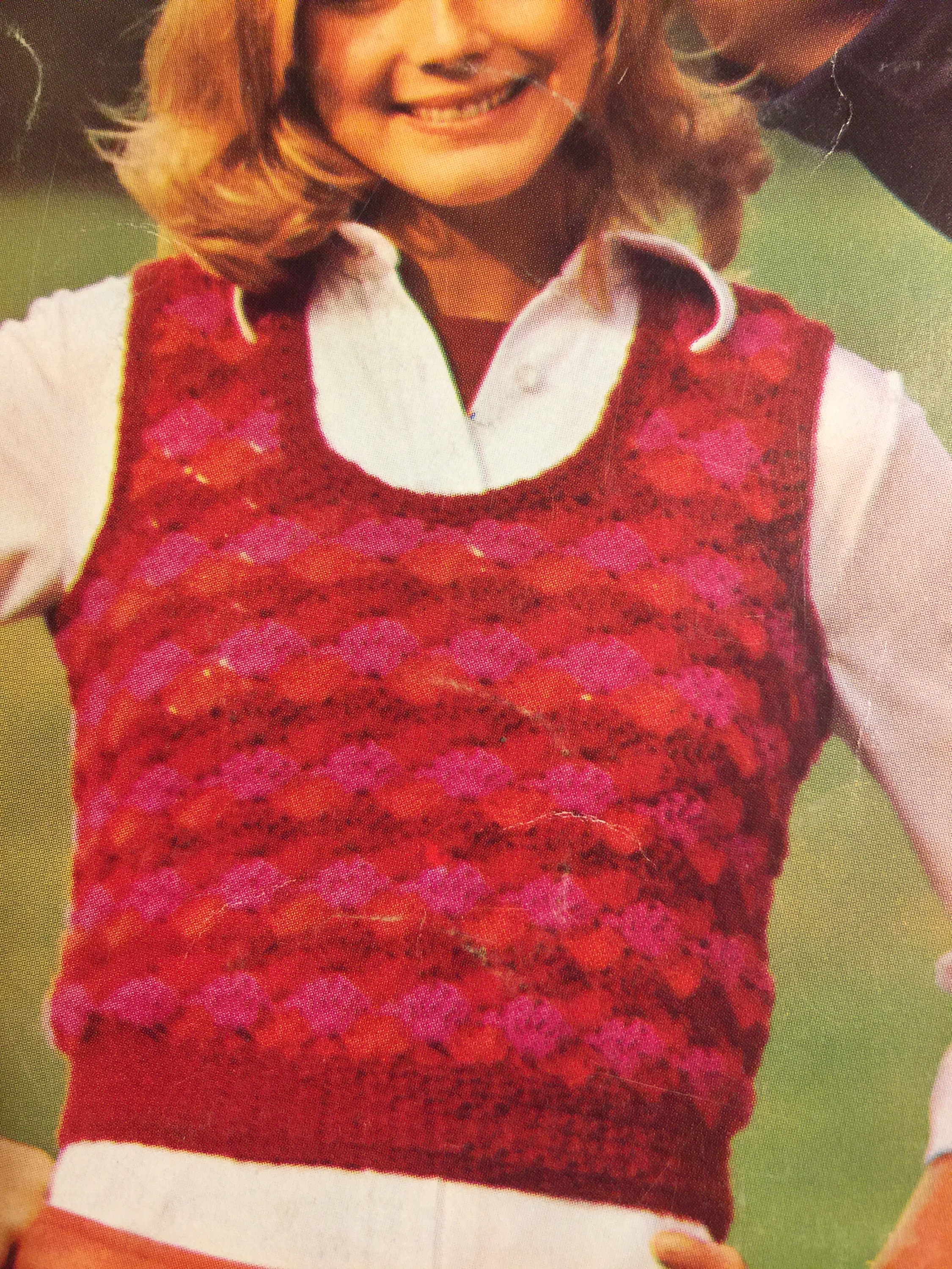7 SHRINK TOPS to Crochet & Knit. Vintage Patterns. Leaflet Etsy