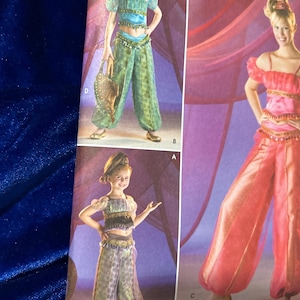 Girls Genie Costume - Etsy