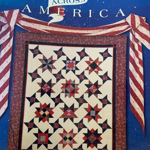 Stars Across America. QIAD Book 120 pp by E. Burns, c1996.  Pre-owned