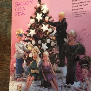 Barbie Ken CHRISTMAS Holiday Formal Fashion Doll Wear Crochet. PDF Instant Download!