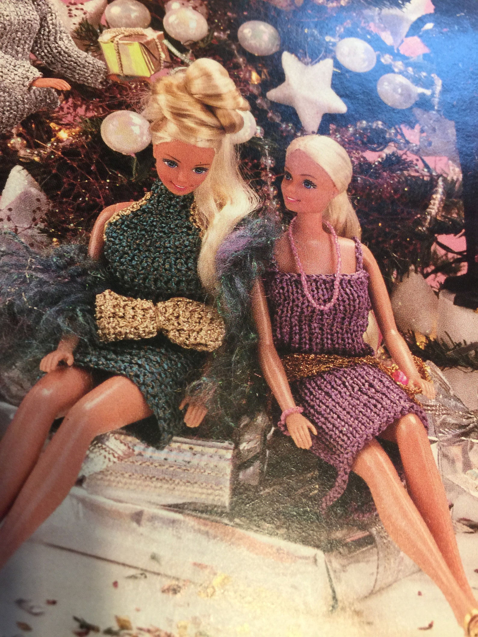 Barbie Ken CHRISTMAS Holiday Formal Fashion Doll Wear Crochet. - Etsy