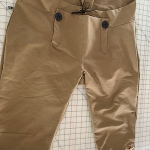 Re-enactment Regalia Broadfall Drop Front BREECHES Size 38-40.  Frontiersman, Farmer, Militia, Civilians. 1700s Regalia.  Ready to ship.