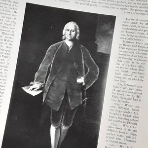 PRATT, Painter of Colonial Portraits and Signboards. Antiquarian Magazine Article Sept 1931