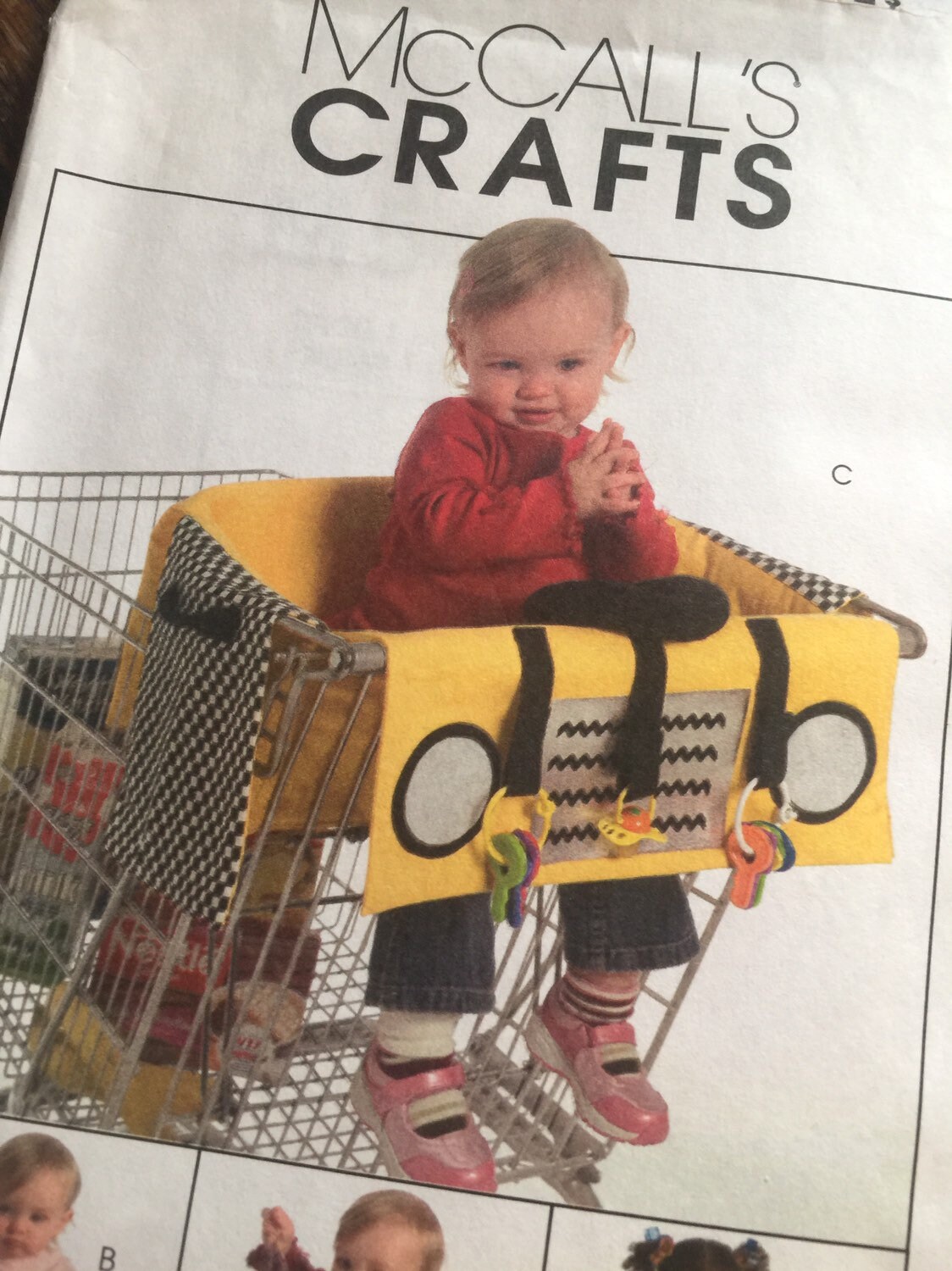 Baby Toddler Shopping Cart Liners 3. McCalls 5409 sewing Etsy