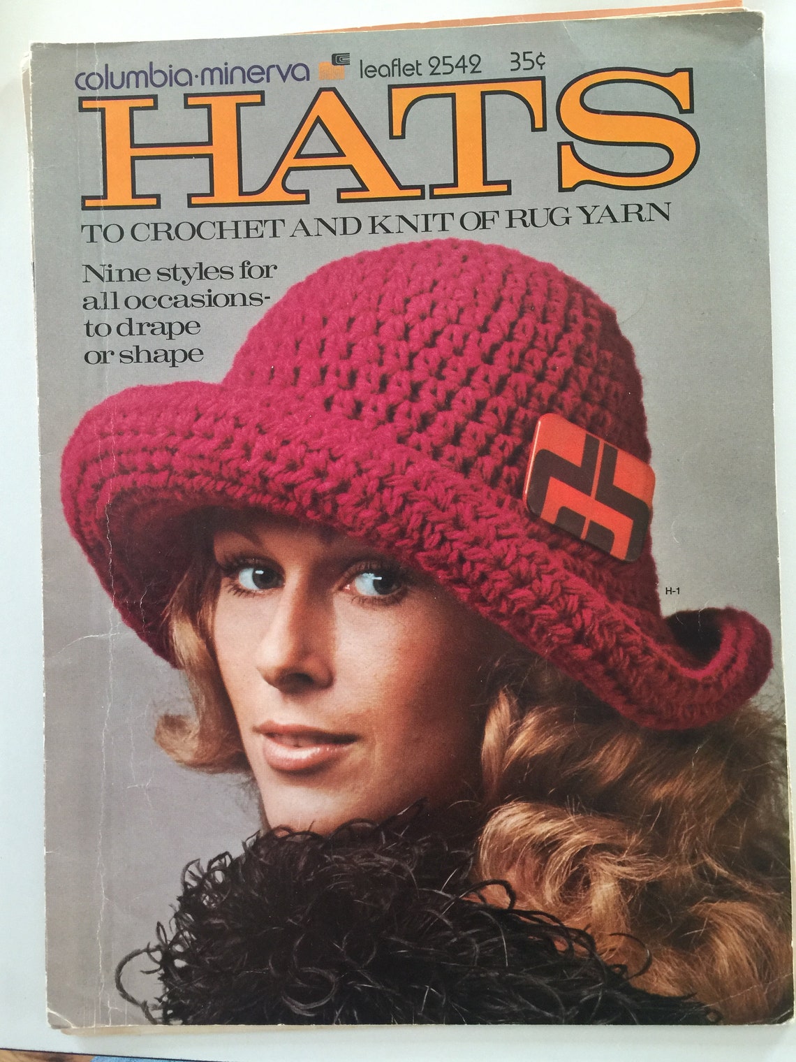 Rug Yarn HATS to Knit & Crochet 9 Styles. Vintage Patterns. Etsy