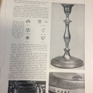 British Provincial Silver Hallmarks Antiquarian MAGAZINE ARTIGO 1928