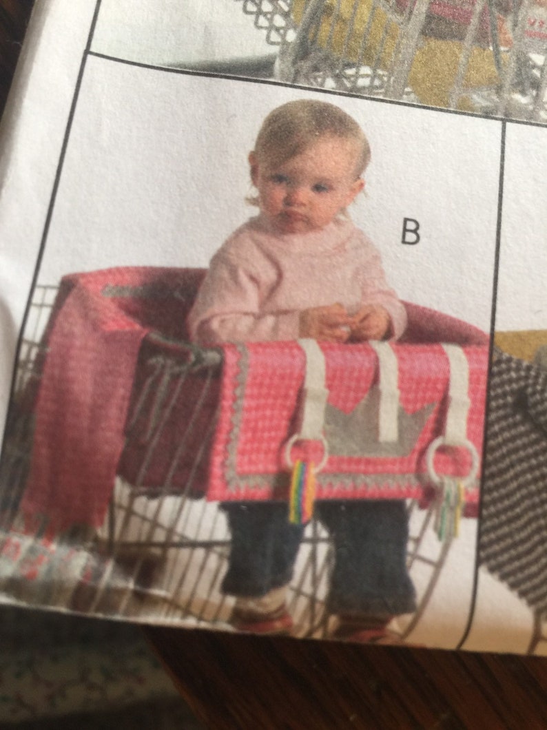 Baby Toddler Shopping Cart Liners 3. McCalls 5409 sewing Etsy