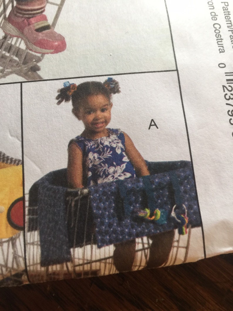 Baby Toddler Shopping Cart Liners 3. McCalls 5409 sewing Etsy