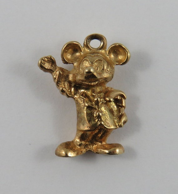 mickey mouse bracelet gold
