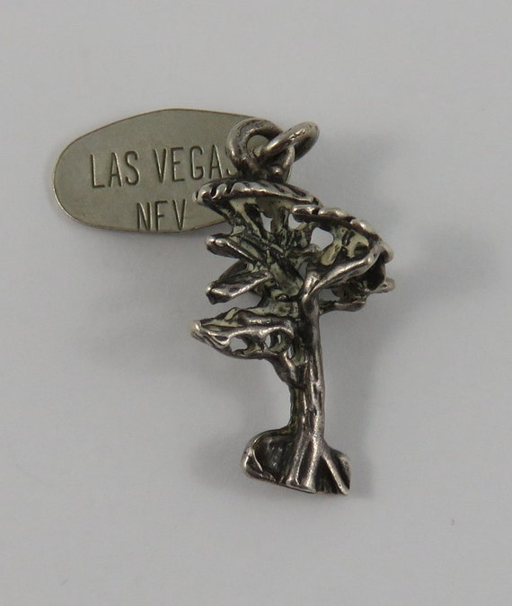 Cypress Tree Charm Antiqued Sterling Silver Cypress Tree Charm Antiqued Sterling Silver