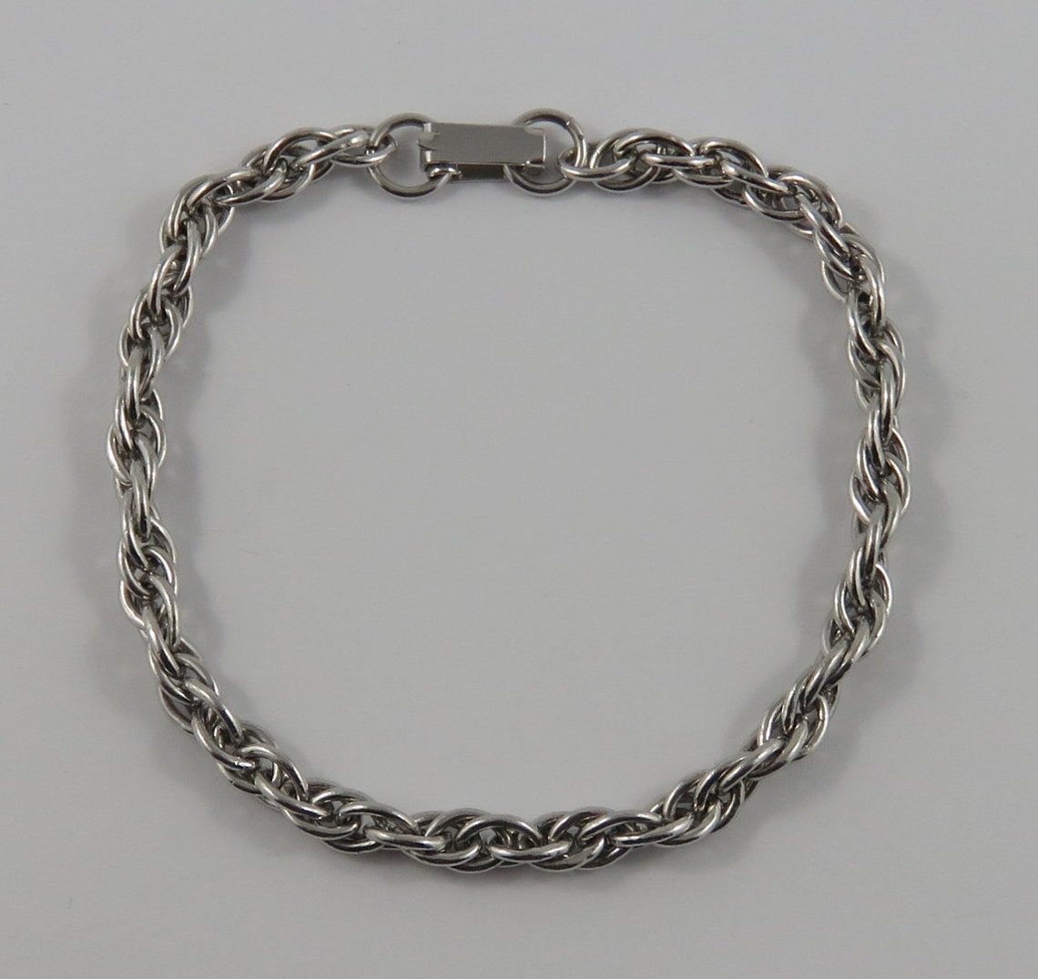 7 Vintage Sterling Silver Charm Bracelet Without Charms - Etsy New Zealand