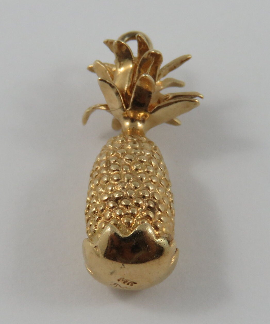 Pineapple 14K Gold Vintage Charm For Bracelet - Etsy 日本